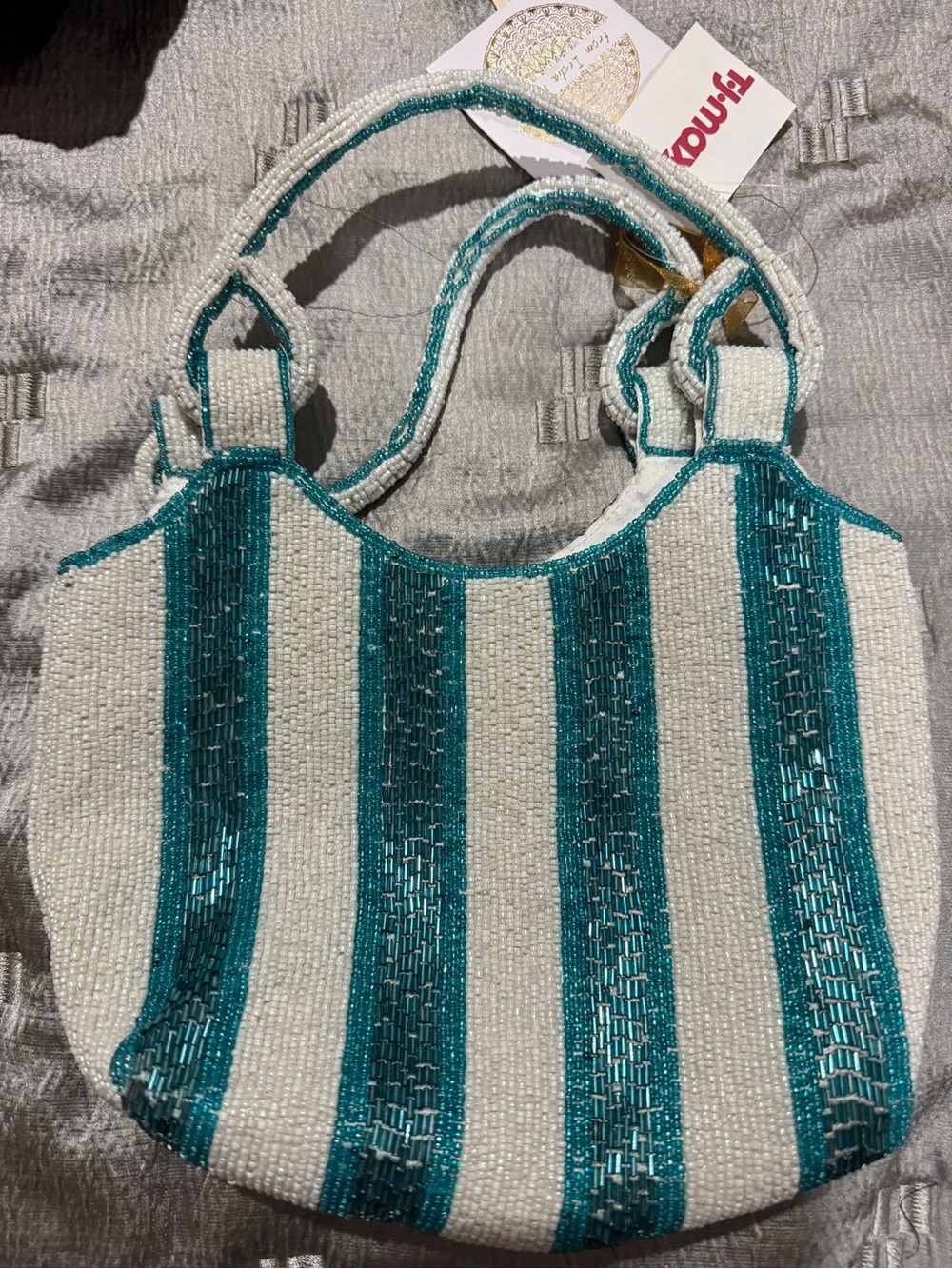 Beaded bag - Picture 3 of 3